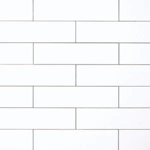 Ice White Matte 3"x12" Ceramic Tiles