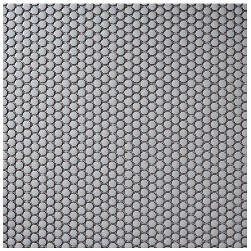 Alameda Mint Green Gloss 12×12 Penny Round Mosaic