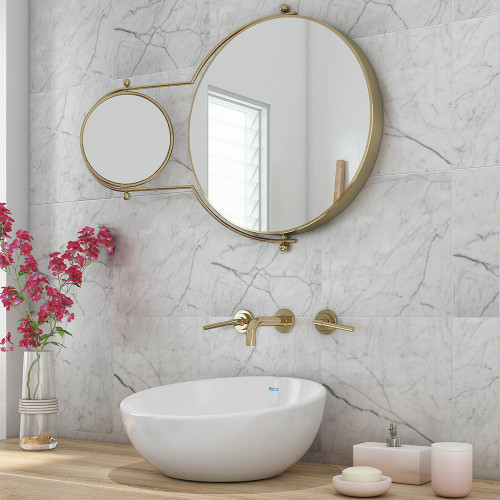 Italian Carrara White Honed 12x12