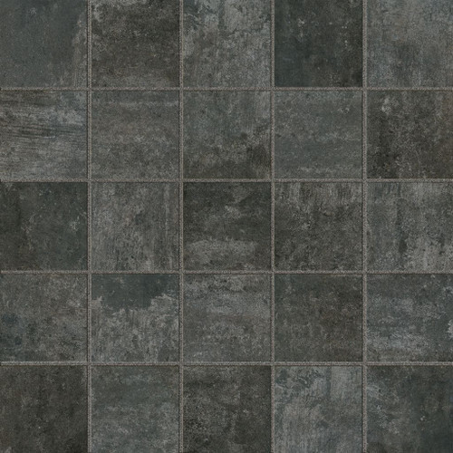 Castlestone Black 2.25x2.25 Mosaics