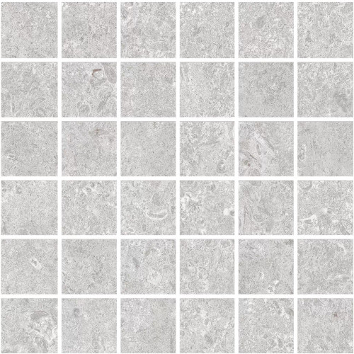 Tide Road Platinum Cross Cut 2x2 Mosaics