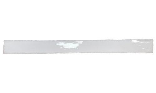 Rainbow White Gloss 2"x20" Ceramic Wall Tile