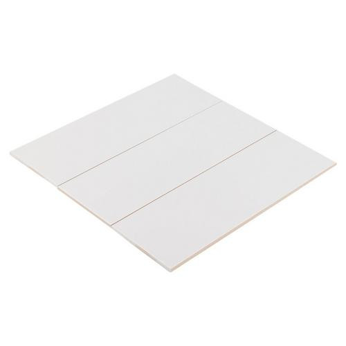 Ice White Matte 6x18 Ceramic Wall Tiles