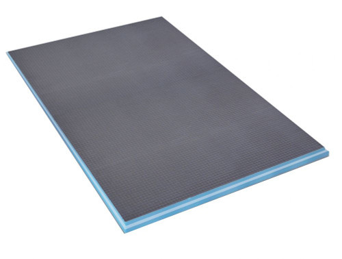 Wedi Fundo® Straight Extension Panel 48 in. x 24 in. sloped 1/4 in./ft 073783528 Wedi Shower Base (Pan) Extensions are designed for use with Wedi shower bases and extend the predefined slope further for showers with larger footprints.