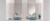 Stripes Dove Matte 3x12 Ceramic Wall Tile