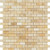 HONEY ONYX MINI BRICK MOSAIC POLISHED