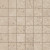 Downtown Ecru 2"x2" Square Mosaics 12x12 Mesh Porcelain Mosaics