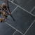 Brazilian Black 16x16 Slate Tile