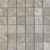 Emperador Light Marble Brushed 2x2 Mosaics 12x12 Mesh