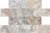 Silver Travertine 3 X 6 Rectangular Field Tile, Tumbled