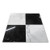Carrara White Polished 12"x12" & Nero Marquina Polished 12"x12" Checkerboard