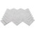 Italian Carrara White Honed 1x3 Herringbone