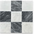 Bardiglio Nuvolato Honed 18x18 & Ocean White Honed 18x18 Checkerboard