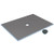 Wedi Fundo Ligno Curbless Shower Pan (Base) w/ Click and Seal Drain Unit - 36" x 48" x 3/4" Center Drain