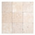 Ivory Premium Travertine 4×4 Tumbled
