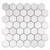Thassos White Marble Hexagon 2″
Honed/ Polished