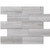 Athen's Gray Honed 3x12 Subway Tile Marble