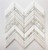 Mother of Pearl Island Pearl Mosaic Tile (Thassos and Mother of Pearl Mosaic) 12"×12.2" $59 Per Sheet Suggested Retail