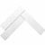 Tivoli White Gloss 3"x12" Ceramic Wall Tiles (In Stock)