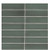 Fathom Green Matte 2.5"x10" Ceramic Wall Tiles