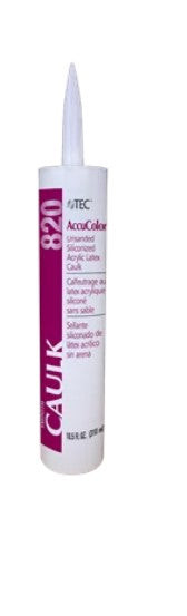 Tec AccuColor 820 Non Sanded Caulk 10.3 Oz Tubes Choose Color!