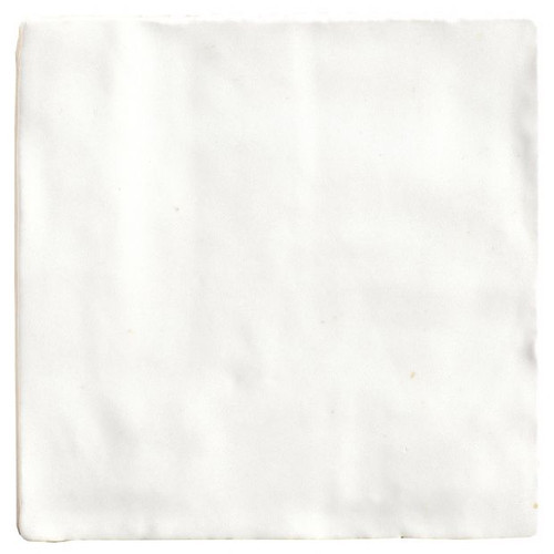 Trinity White Matte 4x4 Ceramic Tile