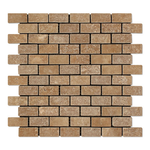 Noce Premium Travertine Brick 1″ X 2″
Tumbled
