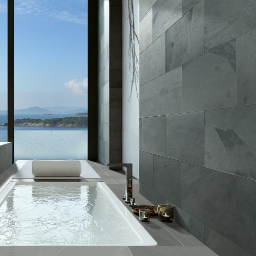 Brazilian Gray Slate 12x24