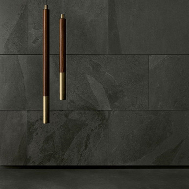 UNICOM - BRAZILIAN SLATE - RAIL BLACK 24X48