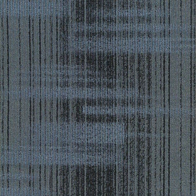 TAS Flooring Bandwidth Collection: Commodore Blue 18 oz Nylon 19.7" x 19.7" Commercial Carpet Tile
