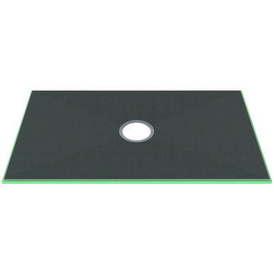 HYDRO BLOK **LOW PROFILE** 48X60 PRE-SLOPED CENTER DRAIN SHOWER PAN