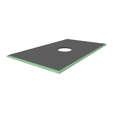 HYDRO BLOK **LOW PROFILE** 36X72 CENTER DRAIN PRE-SLOPED SHOWER PAN
