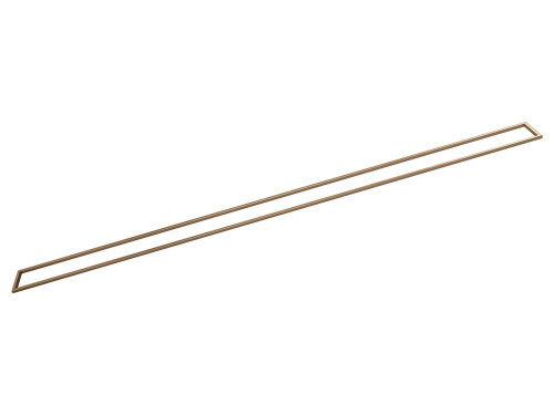 Wedi Fundo Riolito Neo Channel Frame - 43-25/32" × 2-9/16" x 1/4" B43 (US1000093) Brushed Brass