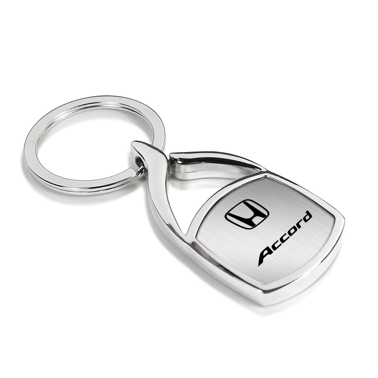 Honda Accord Chrome Flame Tip Key Chain - Car Beyond Store