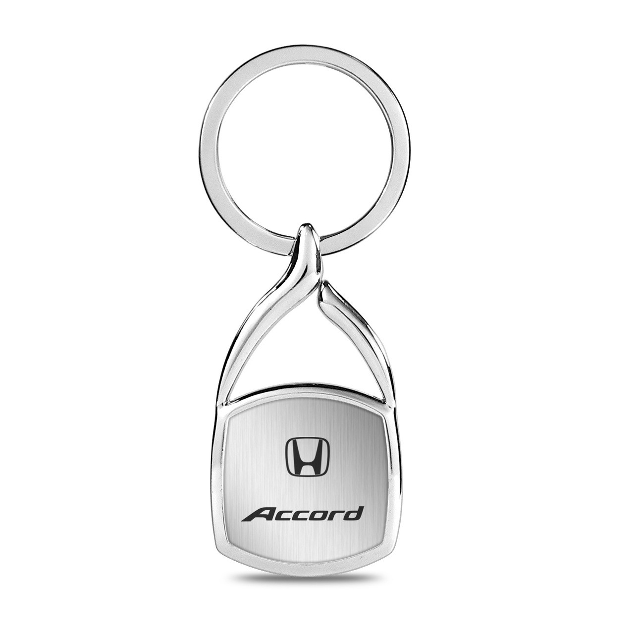 Honda Accord Chrome Flame Tip Key Chain - Car Beyond Store