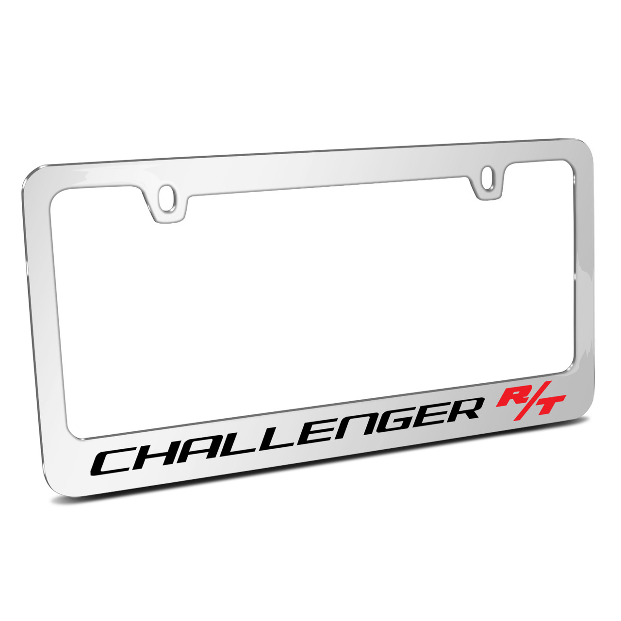 thumbnail image 2 of Chrome Metal Scat-Pack License Plate Frame – Fits Dodge Challenger Charger Dart – Front & Rear 2 of 3