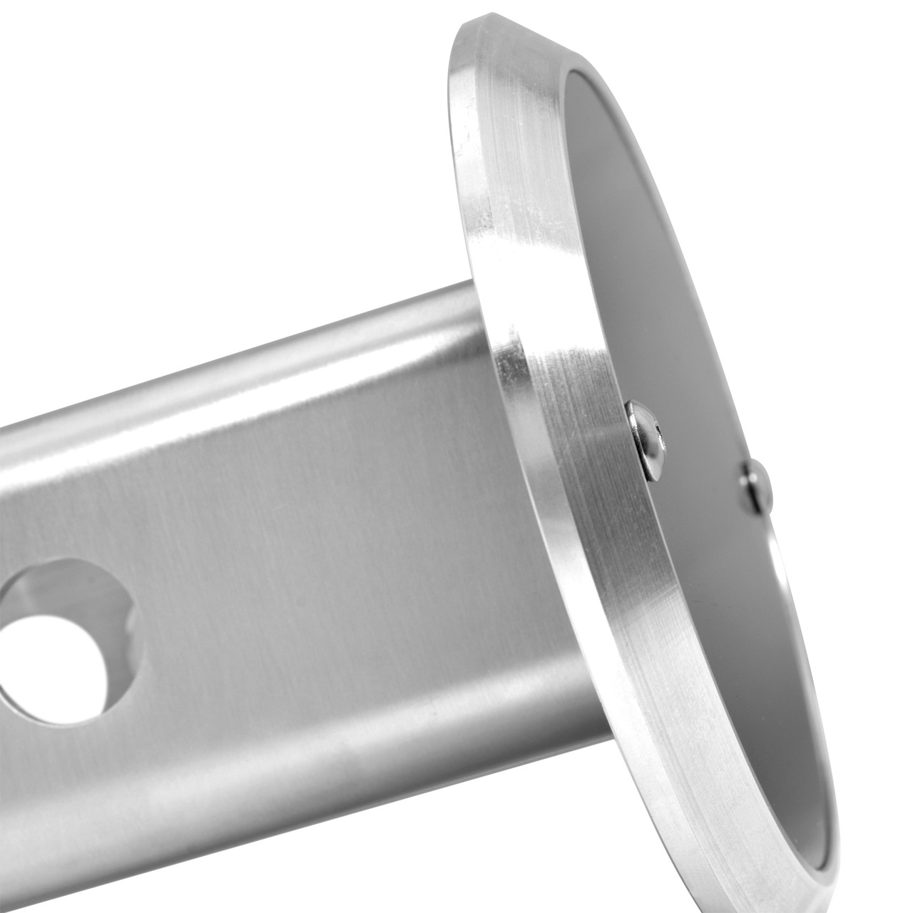 Jeep Gladiator 3D Logo on Brushed Oval Billet Aluminum 2 inch Tow Hitch Cover Car Beyond Store