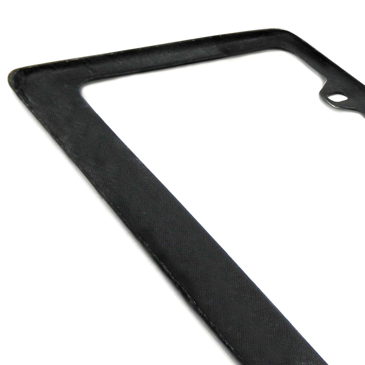 Real 3K Carbon Fiber License Plate Frame For Shelby GT350 Mustang - Black-458617