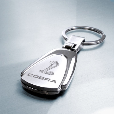 Buckle-Down Mustang Cobra Keychain – Officially Licensed Ford Seatbelt Buckle Style Key Ring
