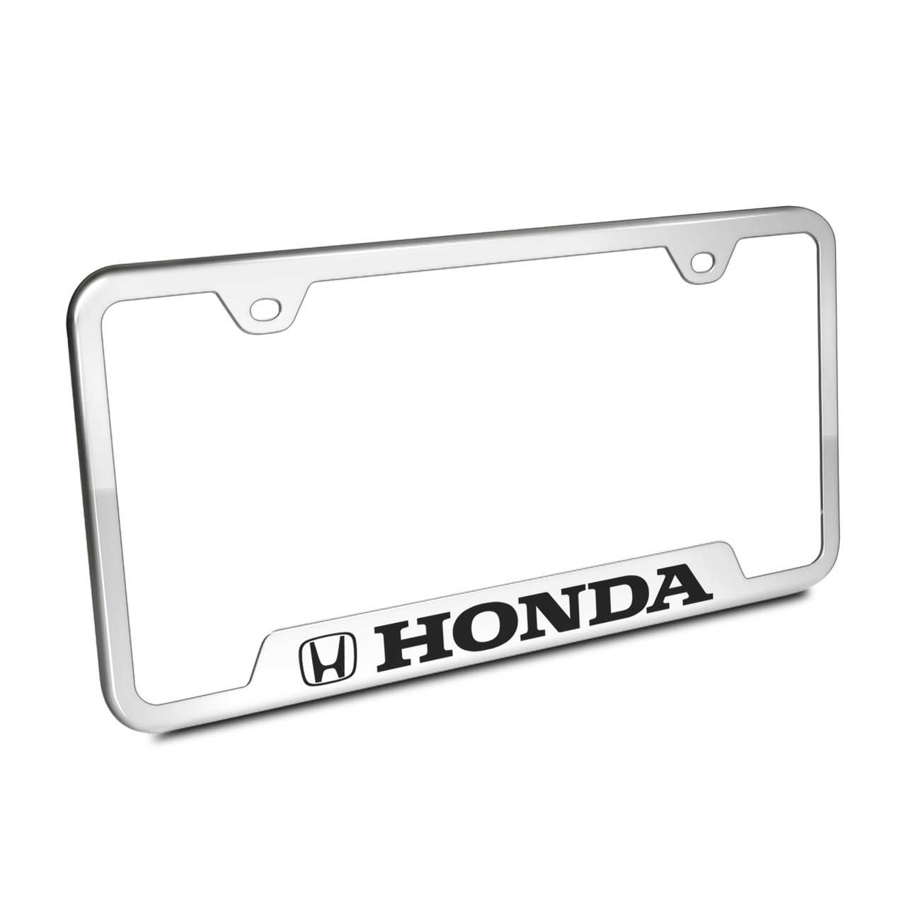 Honda Chrome Stainless Steel License Plate Frame Car Beyond Store