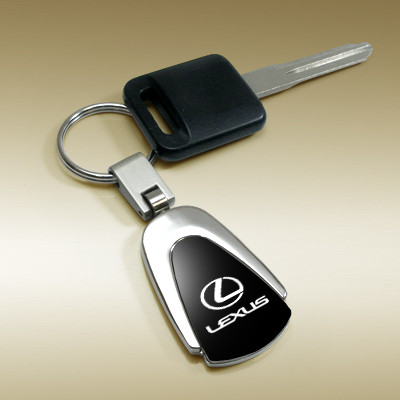 Offizieller LEXUS Schlüsselanhänger Aus Schwarzem Leder – Stylisches Accessoire Für Autofans