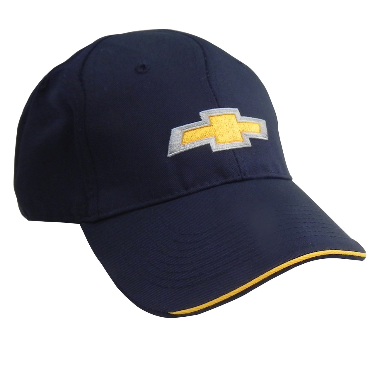 Chevy Bowtie Navy Blue Cotton Twill Hat