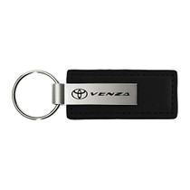 Toyota Venza Black Leather Key Chain