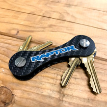 Ford F-150 Raptor Real Carbon Fiber Key Organizer Holder Key Chain