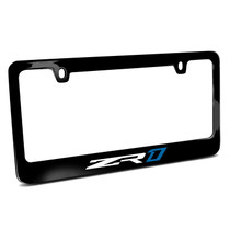 Chevrolet Corvette C7 ZR1 Black Metal License Plate Frame