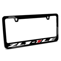 Chevrolet Camaro ZL1-1LE Black Metal License Plate Frame