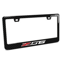Chevrolet Corvette C7 Z06 3D Real Carbon Fiber ABS Plastic License Plate Frame