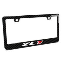 Chevrolet Camaro ZL1 in 3D Real Carbon Fiber ABS Plastic License Plate Frame