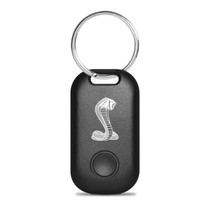 Ford Mustang Cobra Black Cell Phone Bluetooth Smart Tracker Locator Key Chain for Car Key, Pets, Wallet, Purses, Handbags