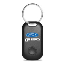 Ford F-150 2015 up Logo Black Cell Phone Bluetooth Smart Tracker Locator Key Chain for Car Key, Pets, Wallet, Purses, Handbags